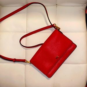 NEVER USED Michael Kors red clutch ❤️!!